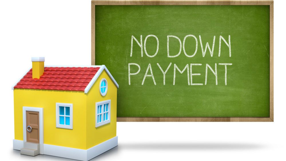 how to get a home with no down payment